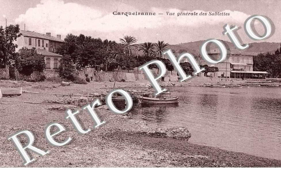 VUE GENERALE DES SABLETTES