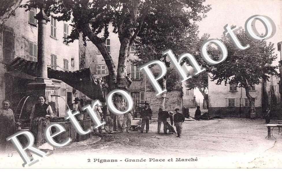 Grande place et marche