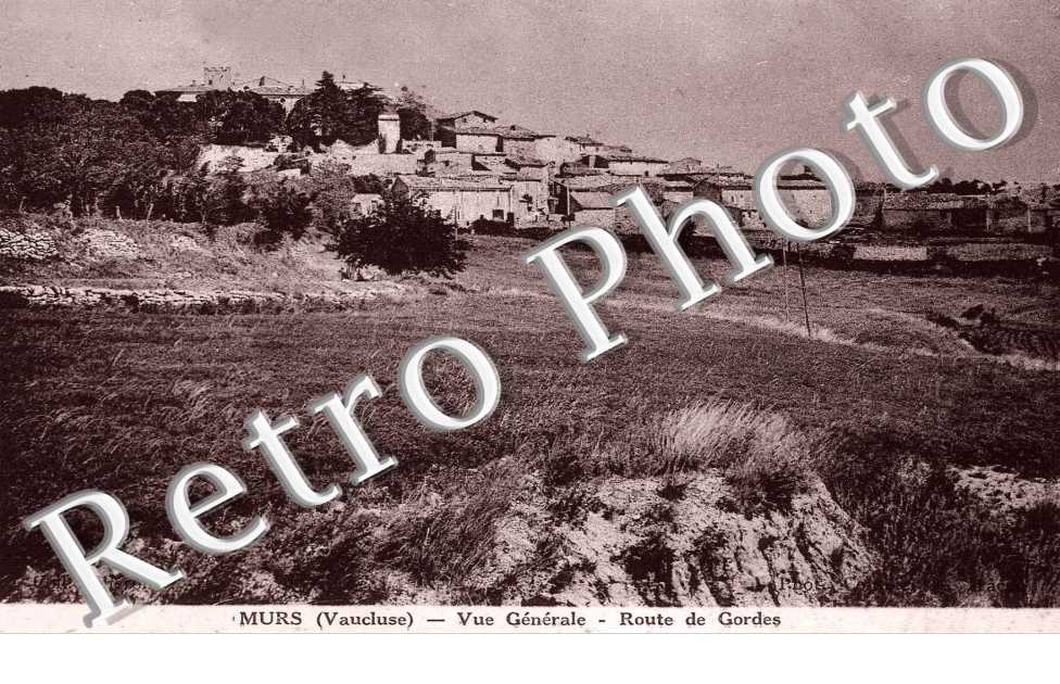 Vue generale - route de Gordes