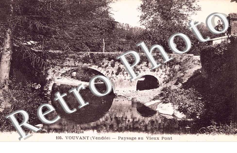 paysage au vieux pont