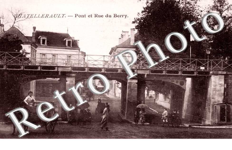 Pont et rue de berry