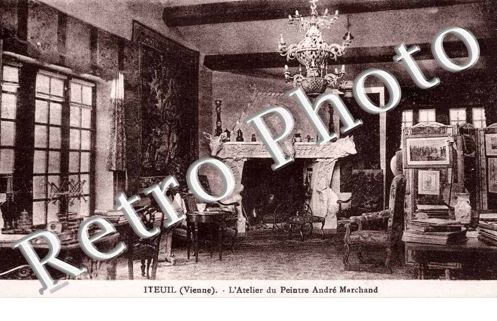 l'atelier du peintre Andre Marchand