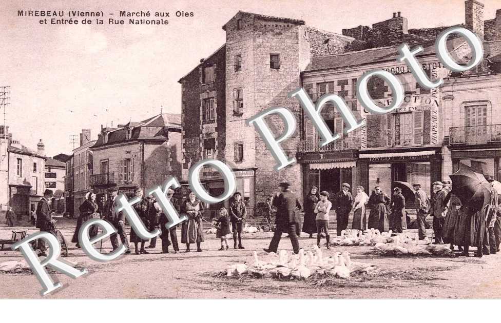 marche aux oies et entree de la rue nationale