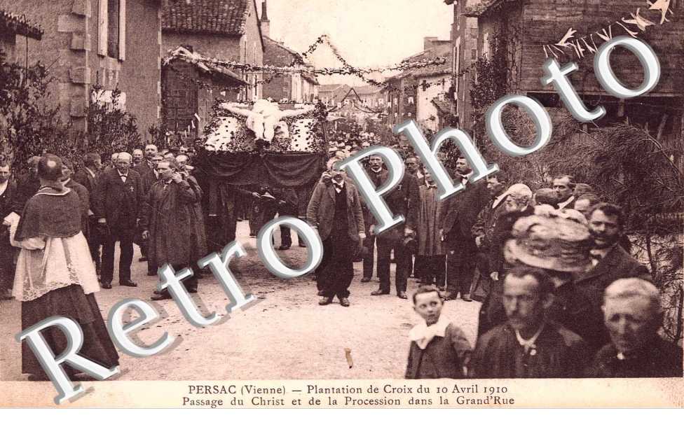 Plantation de la Croix du 10 avril 1910