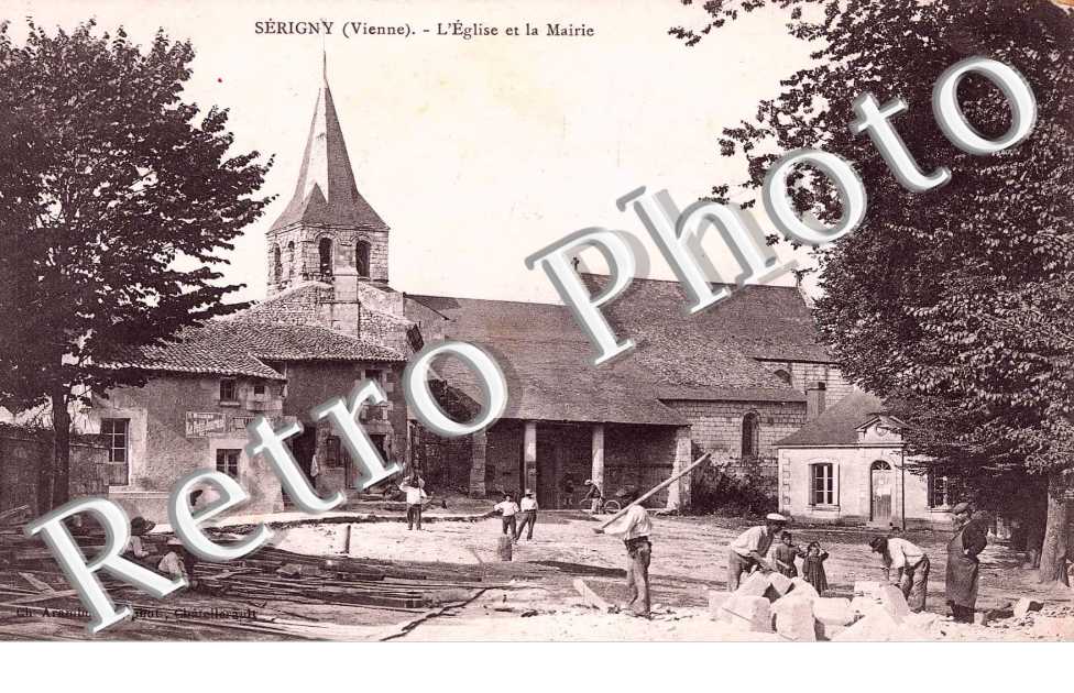 L'Eglise et la mairie