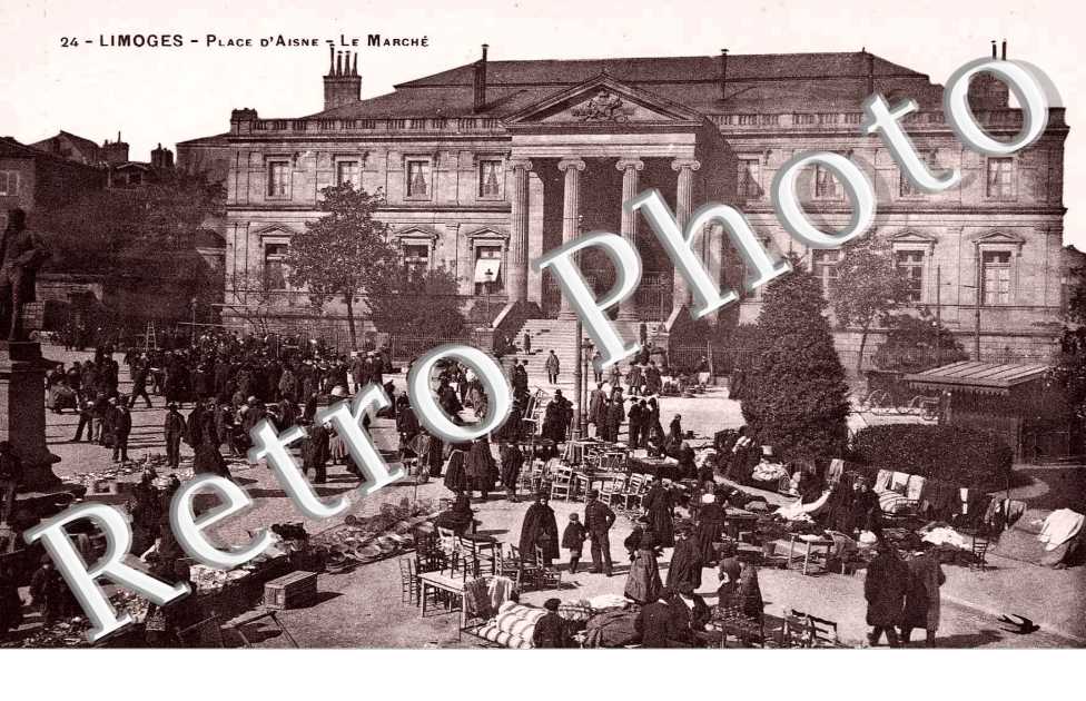 Place d&#039;Aisne Le marche