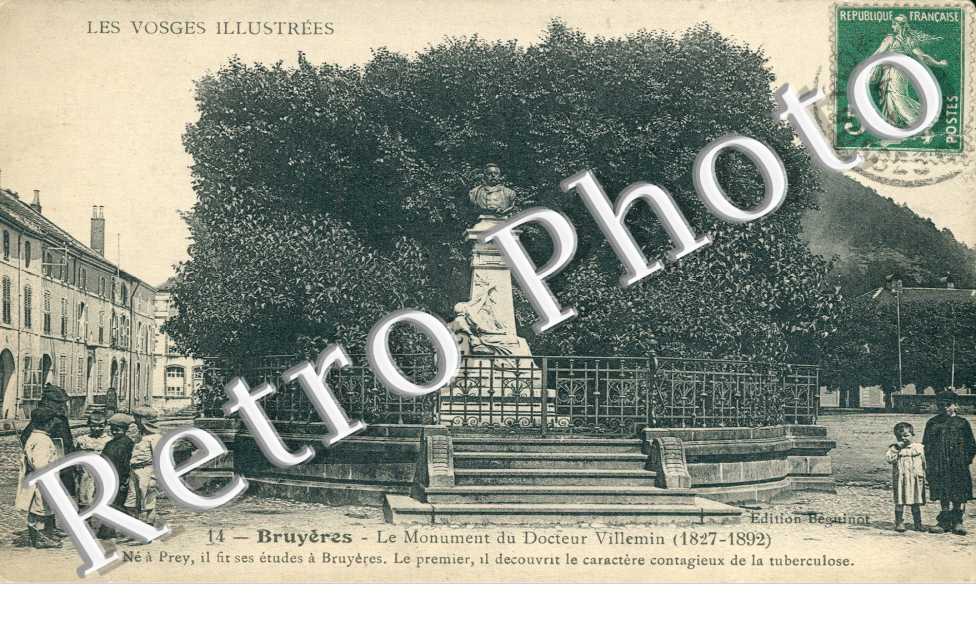 Le monument du docteur Villemin