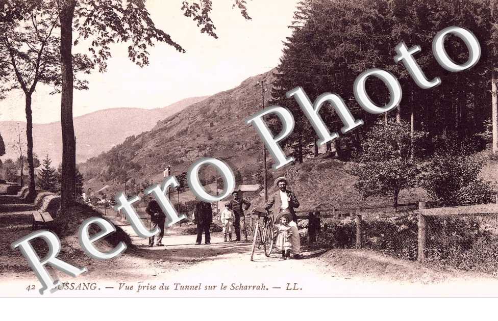 Vue prise du tunnel sur le Scharrah.