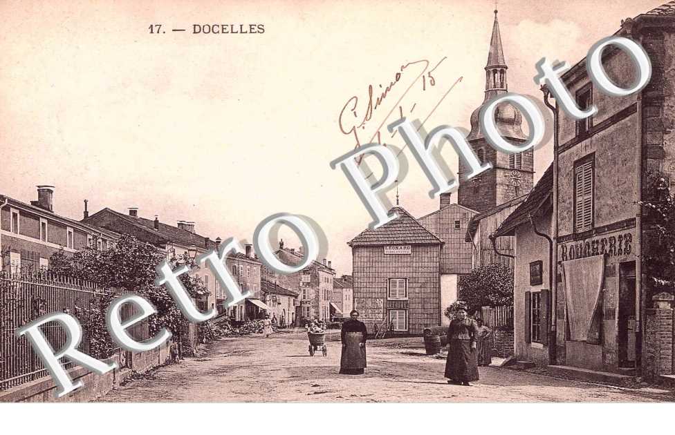 une rue, vue generale
