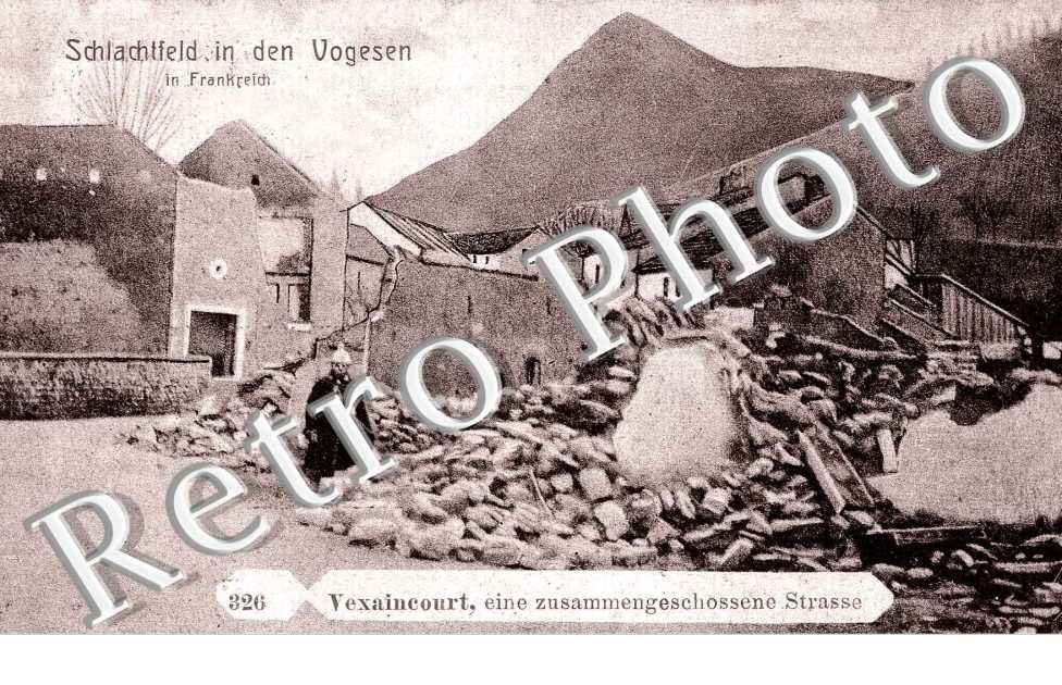 Schlachtfeld  in den vogesen