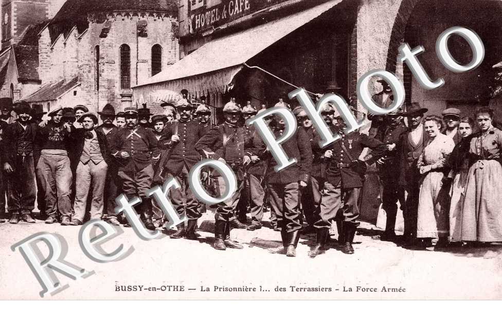 la prisonniere des terrassiers, la force armee