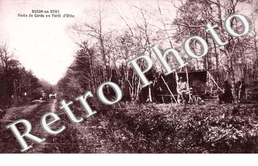 poste de garde en foret d'Othe