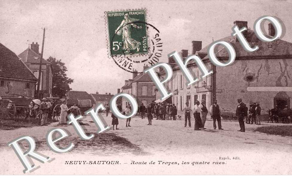 route de Troyesn les quatre rues