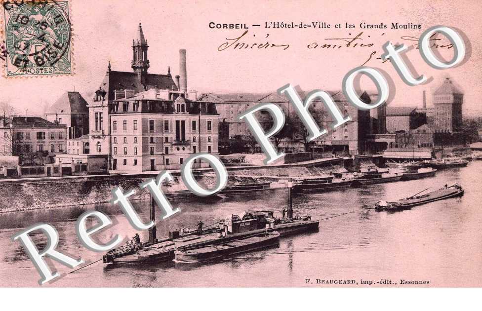 HOTEL DE VILLE et les grands moulins