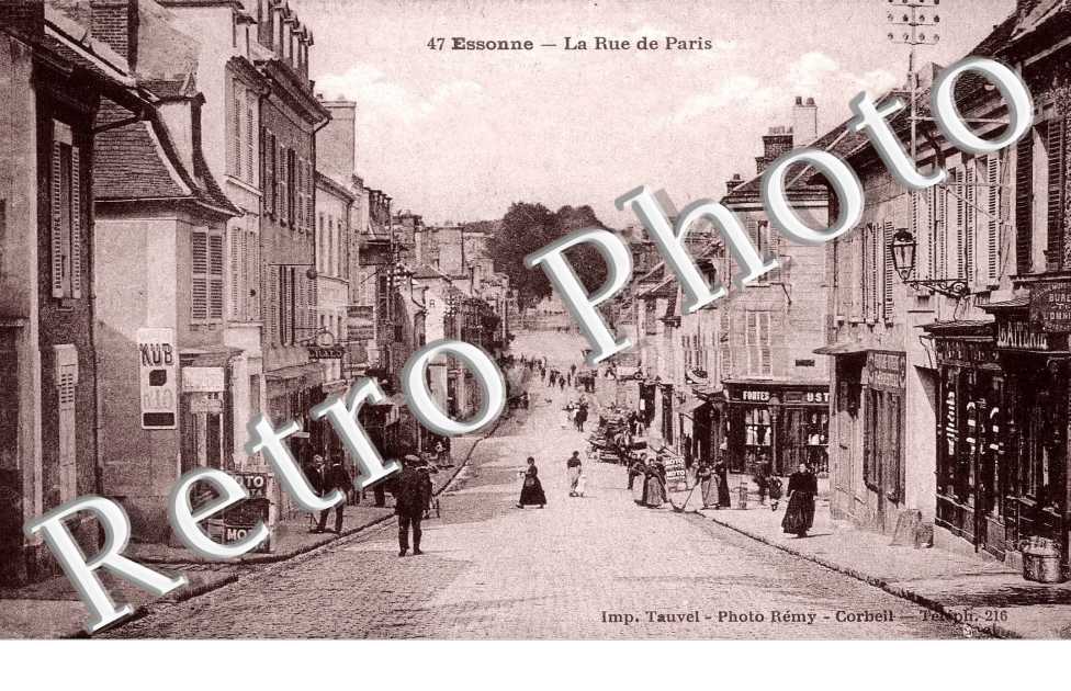 Essonne La rue de Paris