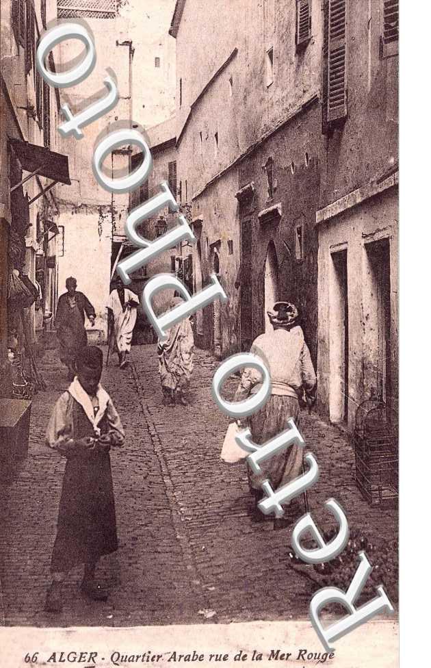 quartier arabe rue de la Mer Rouge