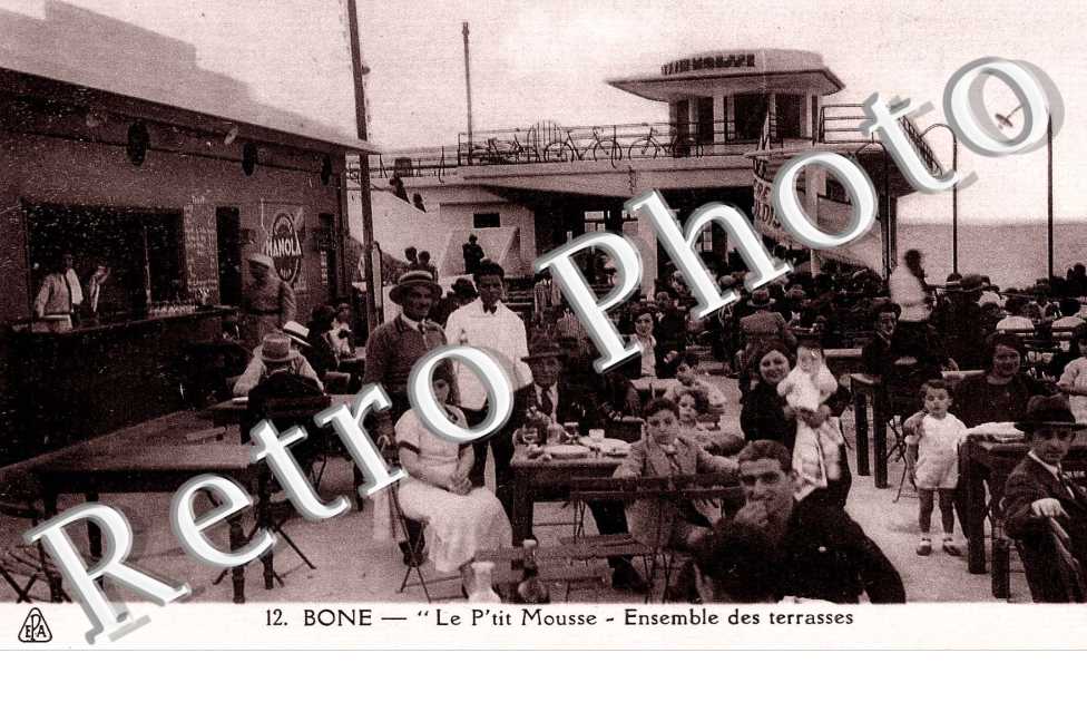 Le P&#039;tit Mousse - ensemble des terrasses
