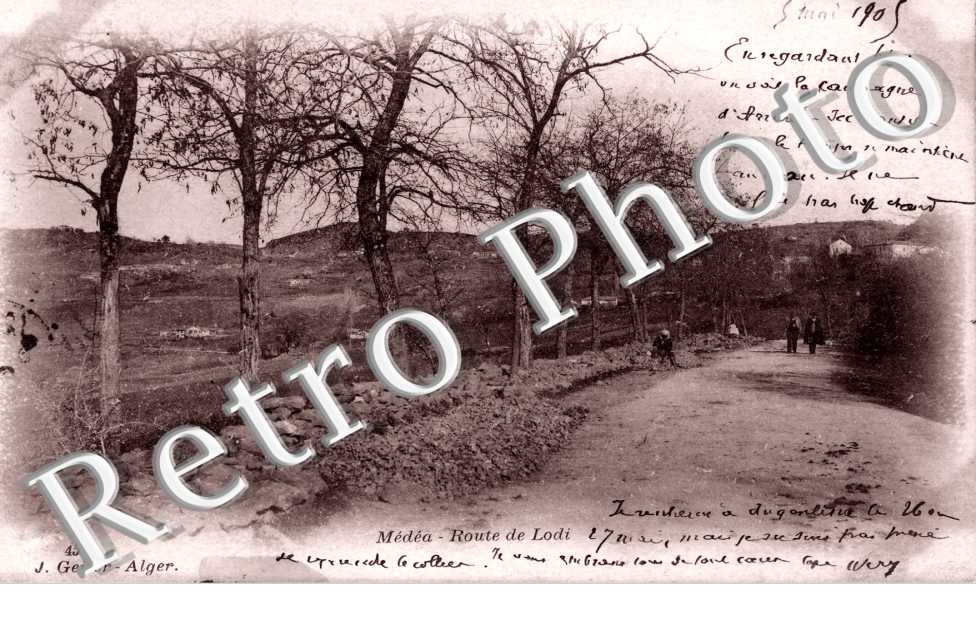 Route de Lodi - 1905