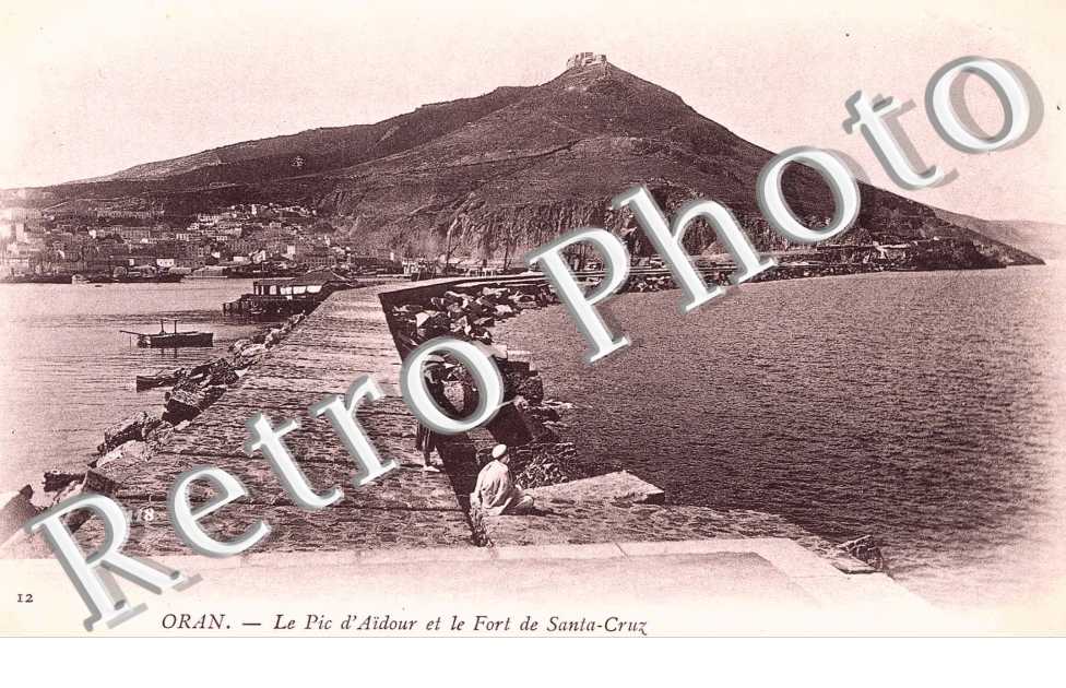 Le Pic d'Aïdour et le Fort de Santa Cruz