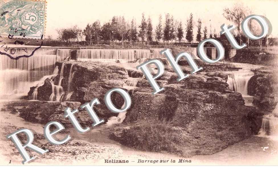 Barrage sur la Mina