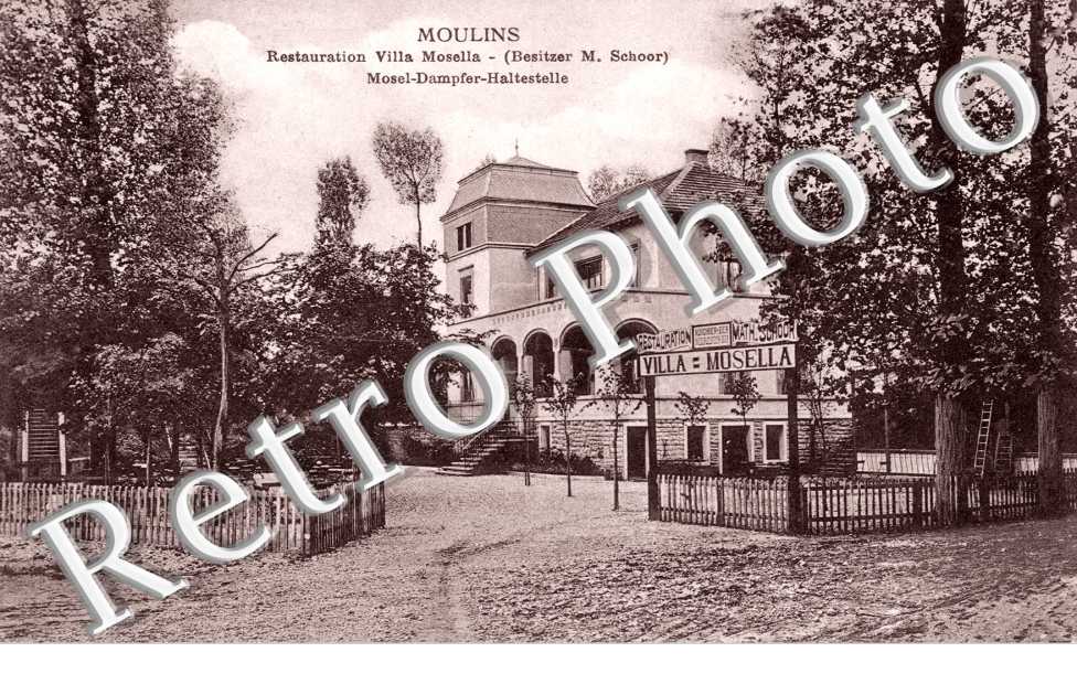 Restauration Villa Mosella (Besitzer M. Schoor)