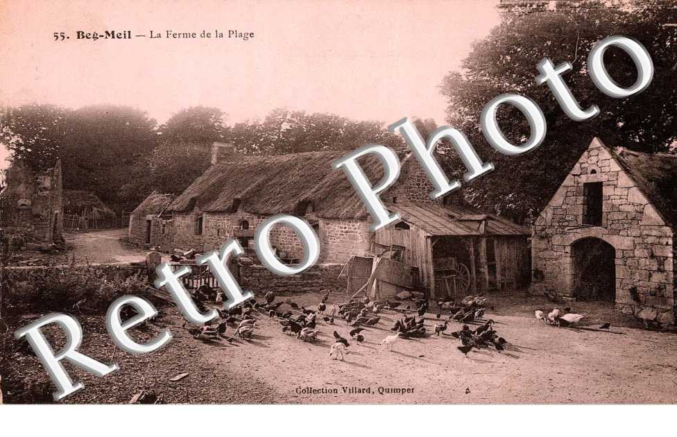 beg meil, la ferme de la plage