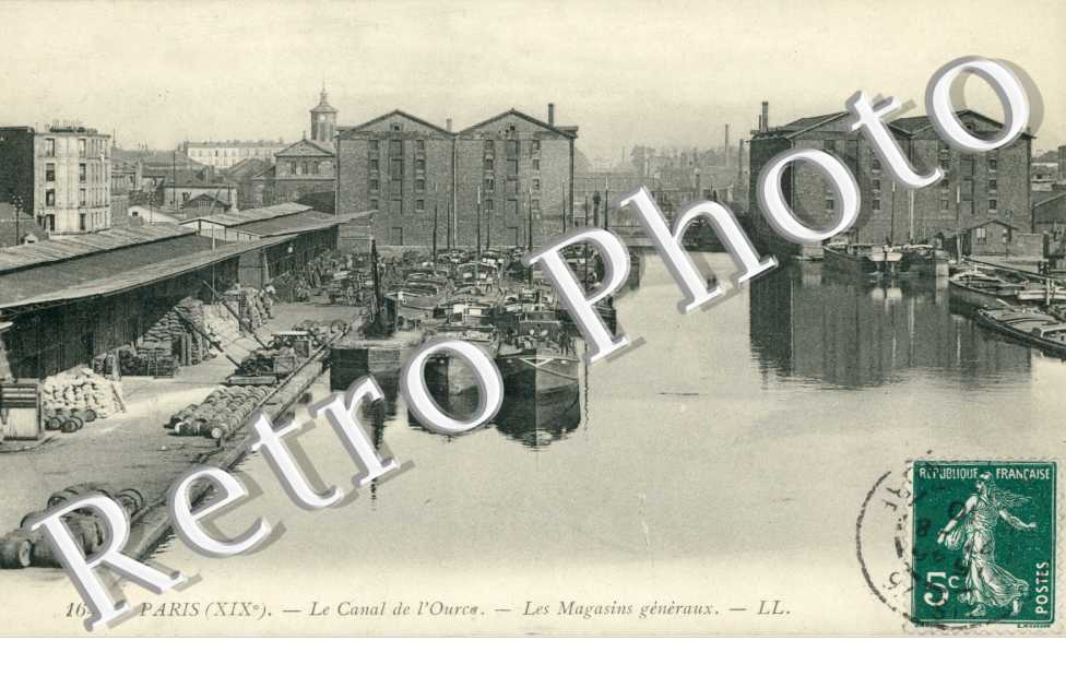 LES MAGASINS GENERAUX le canal de l&#039;Ourcq