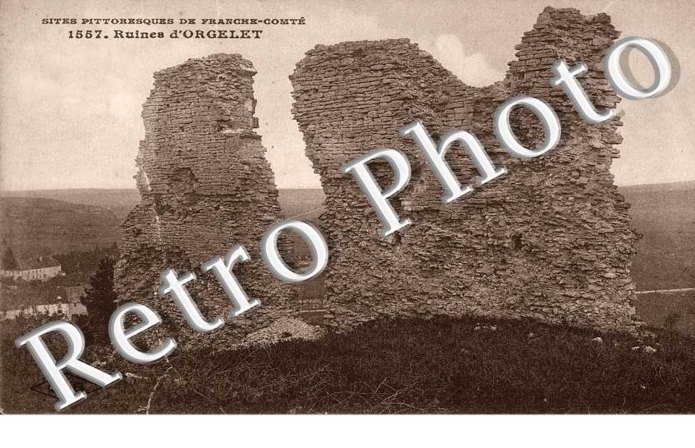  RUINES D&#039;ORGELET