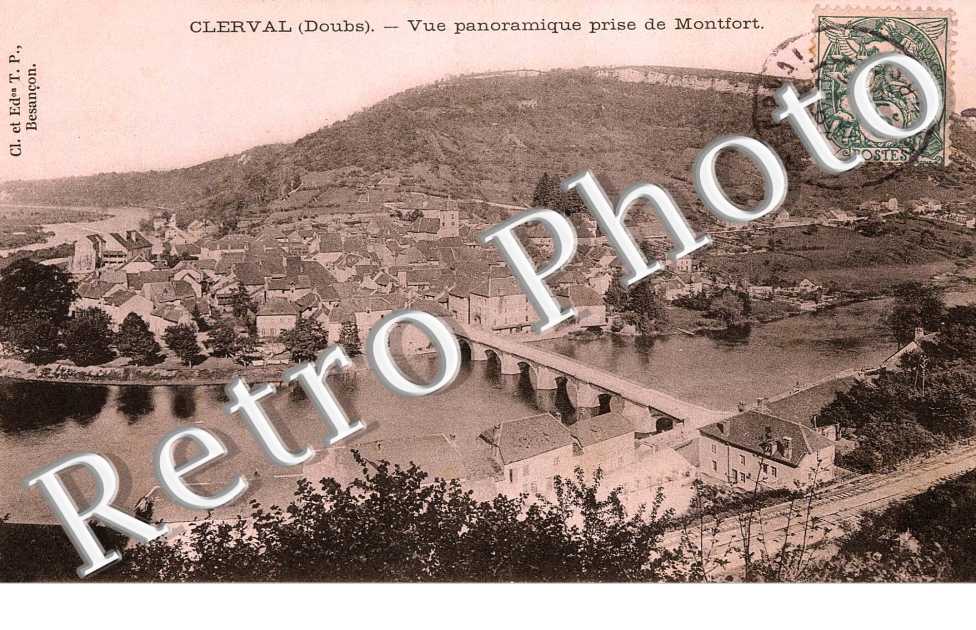 vue panoramique prise de Montfort