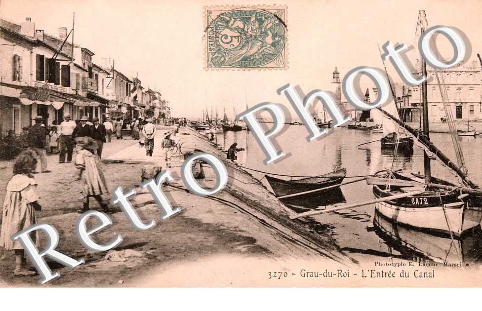 l&#039;entree du canal