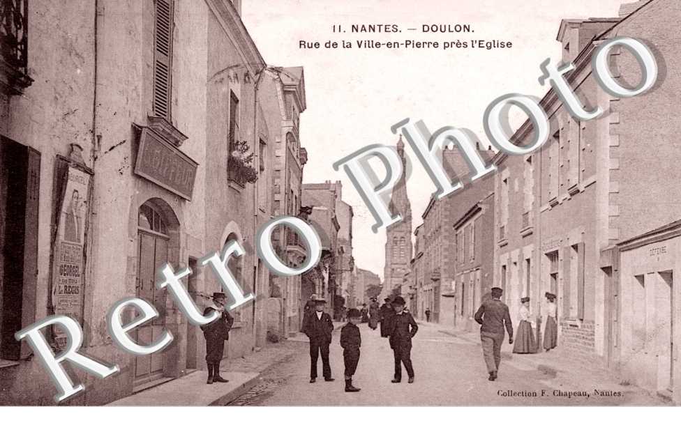 DOULON RUE DE LA VILLE EN PIERRE