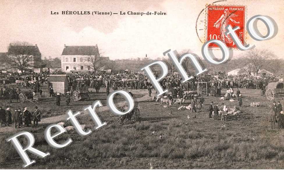 les Herolles Le champ de foire