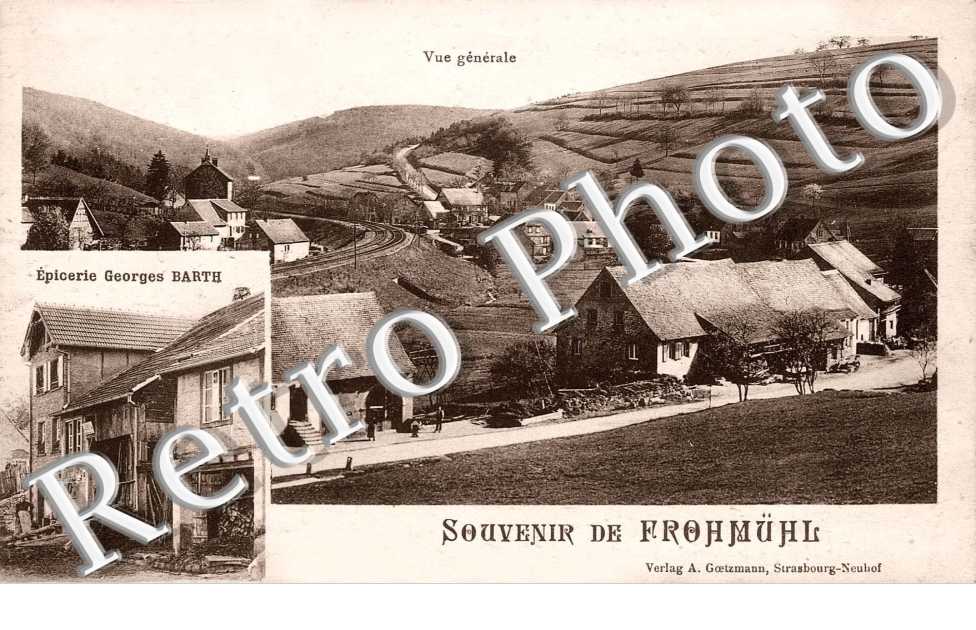 vue générale - Epicerie Georges Barth