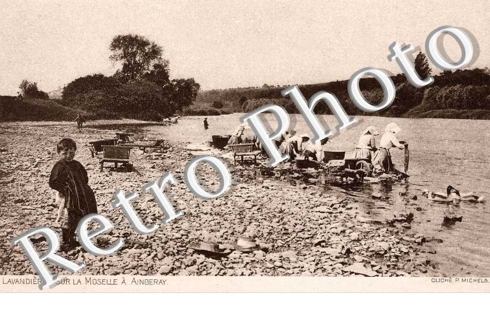 Lavandieres sur la Moselle
