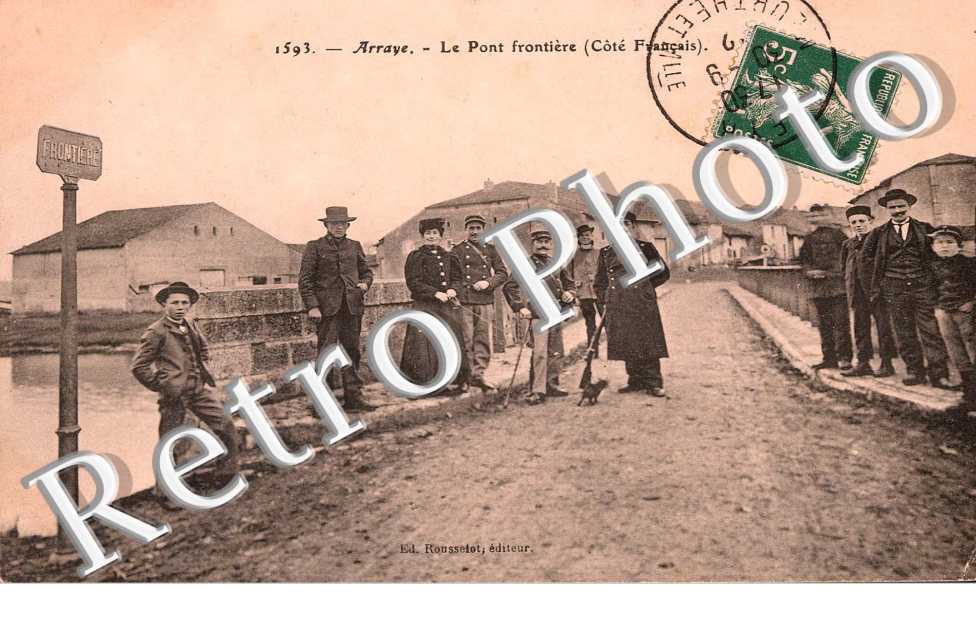 le pont frontiere (cote francais)