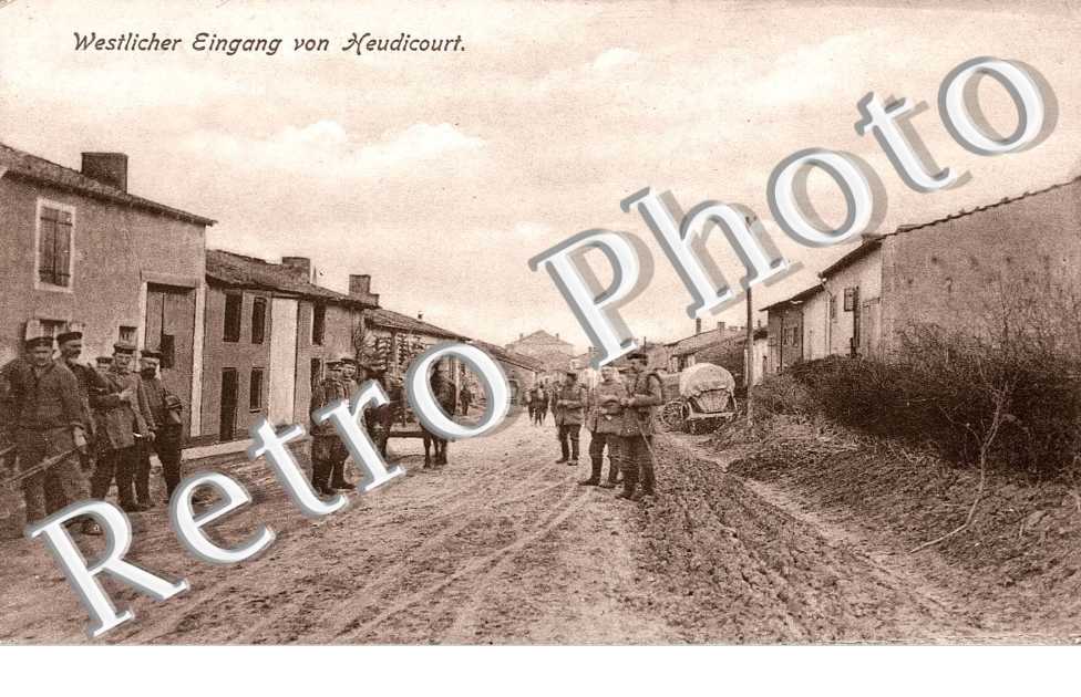 Westlicher eingang von Heudicourt
