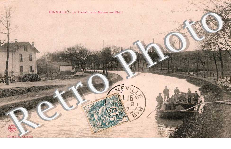 le canal de la marne au rhin