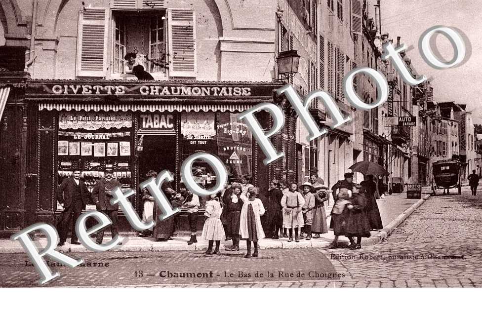 le bas de la rue de choignes