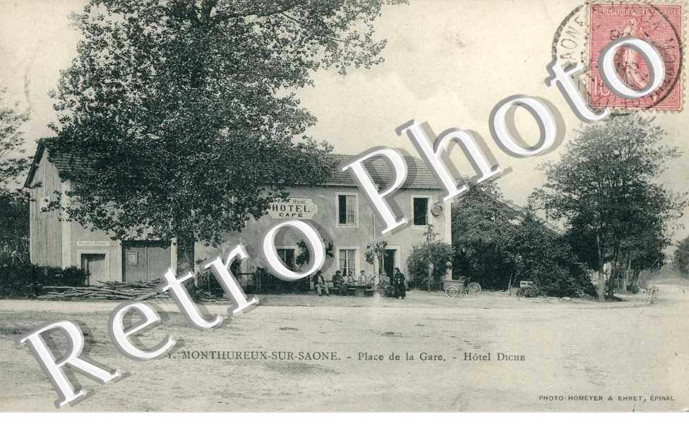 Place de la gare - Hôtel Diche