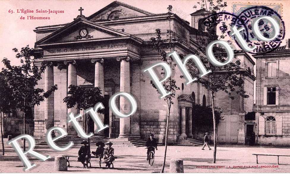L&#039;EGLISE ST JACQUES DE L&#039;HOUMEAU
