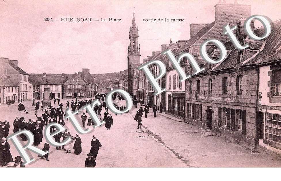 la place sortie de la messe
