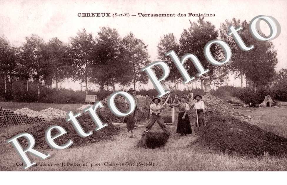 Terrassement des Fontaines