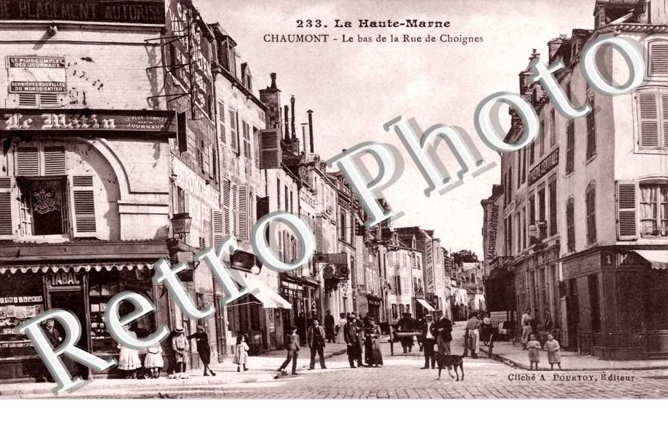 Le bas de la Rue de Choignes
