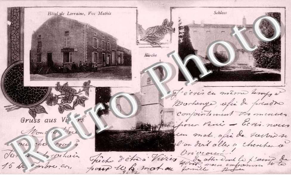 Hotel de Lorraine, vue Mathis - Schloss - Kirche