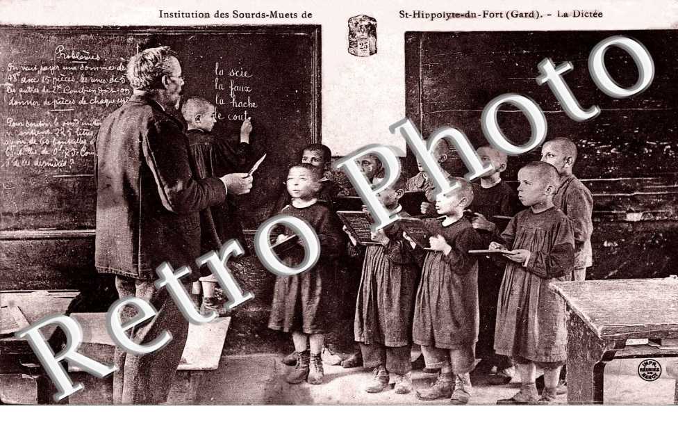 institution des sourds muets de saint hippolyte du fort - la dictee