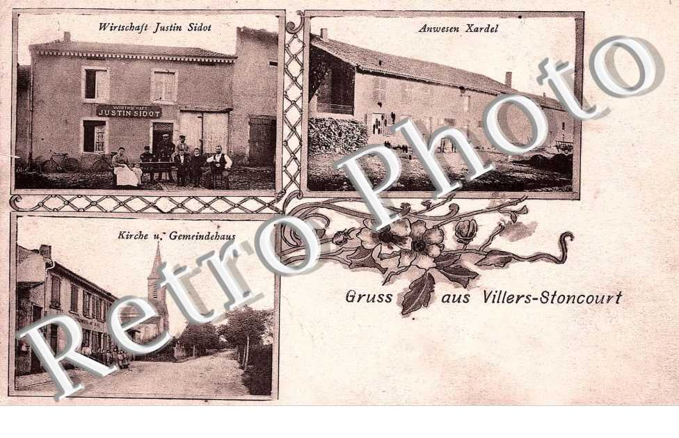 Wirtschaft Justin Sidot  Anweseb Xardel  Kirche u. Gemeindehaus