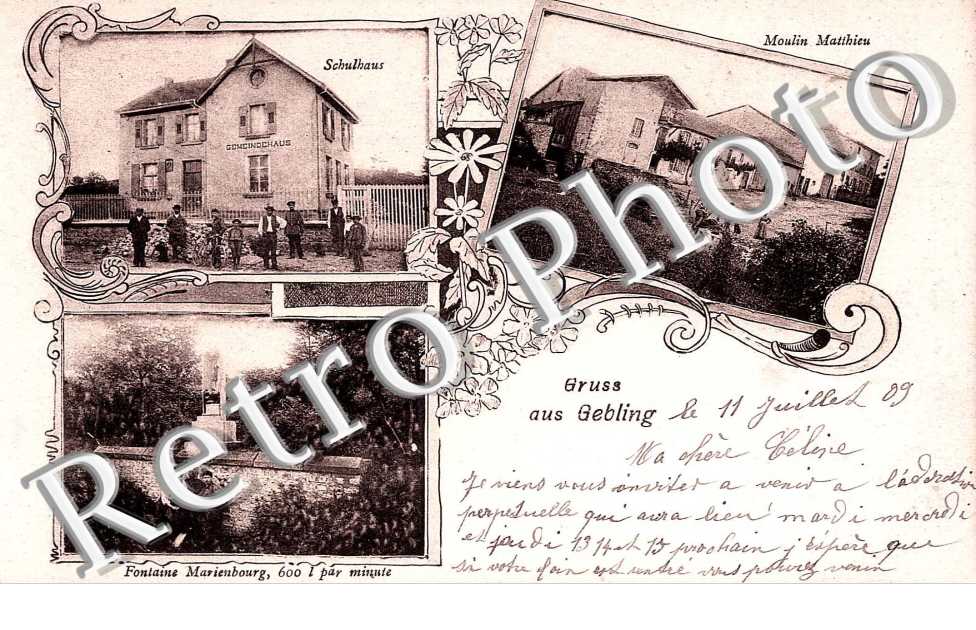 Schulhaus - Moulin Matthieu - Fontaine Marienbourg