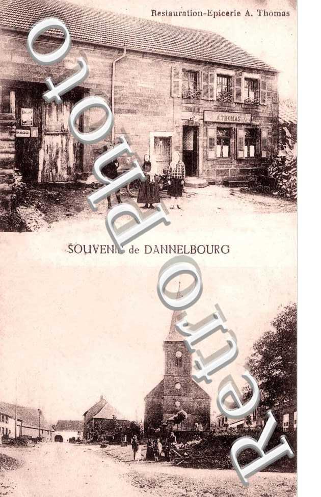 SOUVENIR 2 VUES DONT RESTAU THOMAS