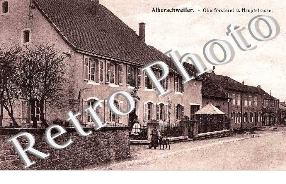 Oberforsterei und Hauptstrasse