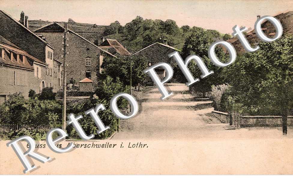 Gruss aus Alberschweiler in Lothringen